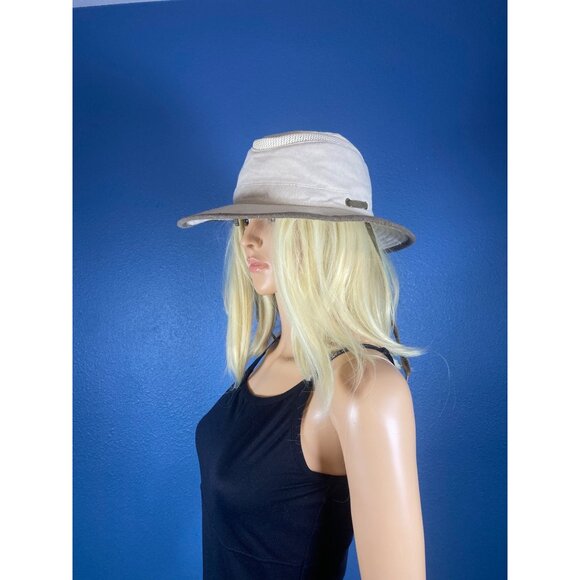 Tilley TMH55 Organic Airflo Sun Hat 7 1/4 Medium Beige - Picture 6 of 14